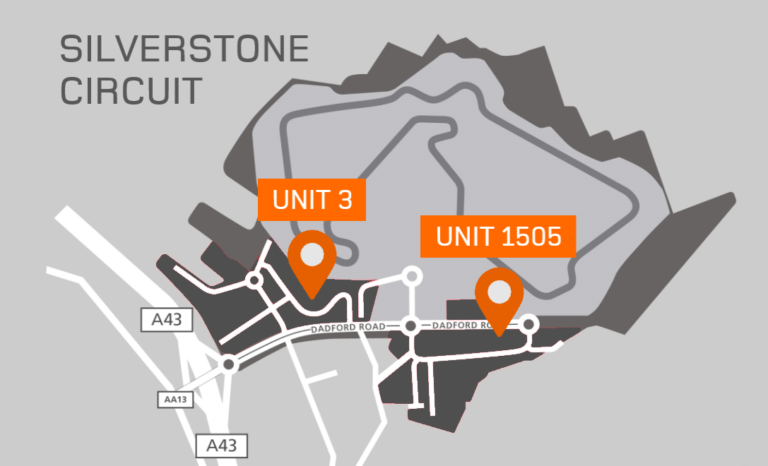 Applus 3C Silverstone map